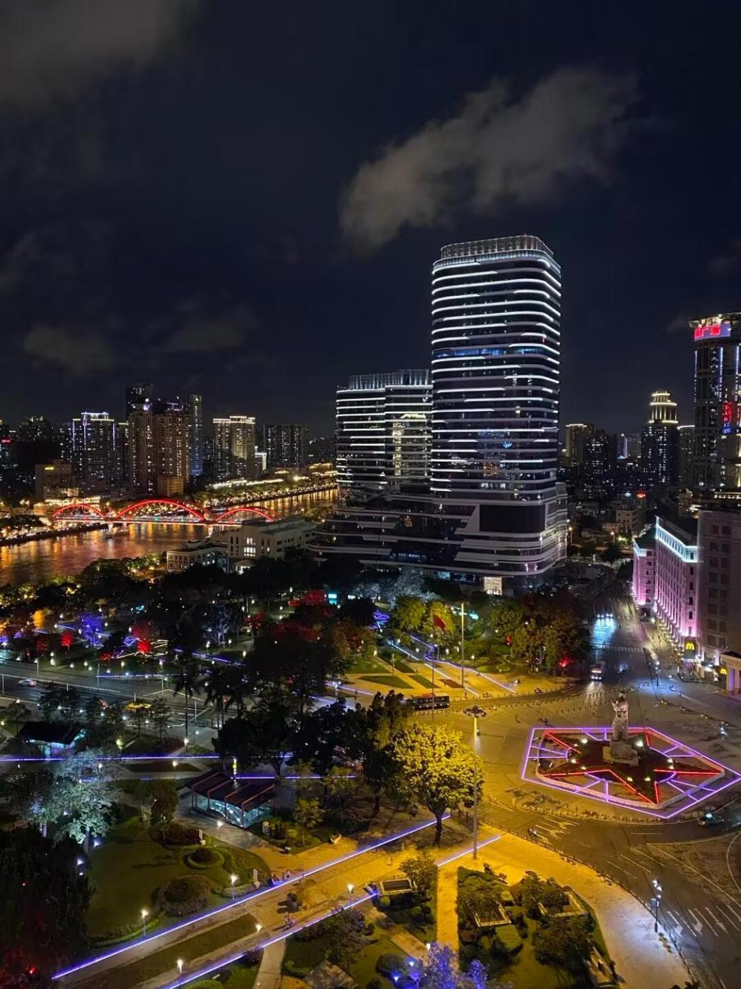 Waifiden Guangzhou Haizhu Square Wanyi Apartment Exterior photo