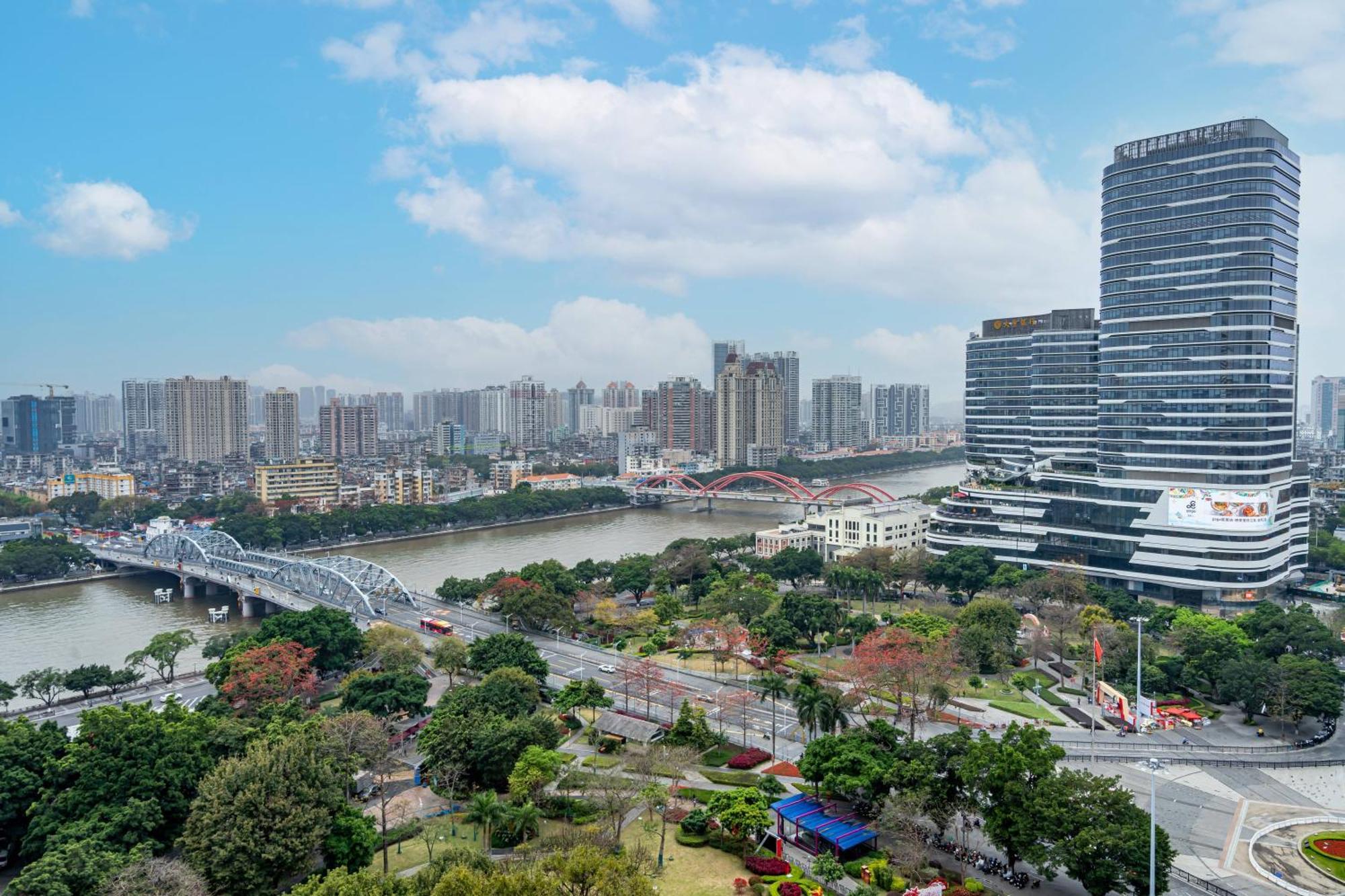 Waifiden Guangzhou Haizhu Square Wanyi Apartment Exterior photo
